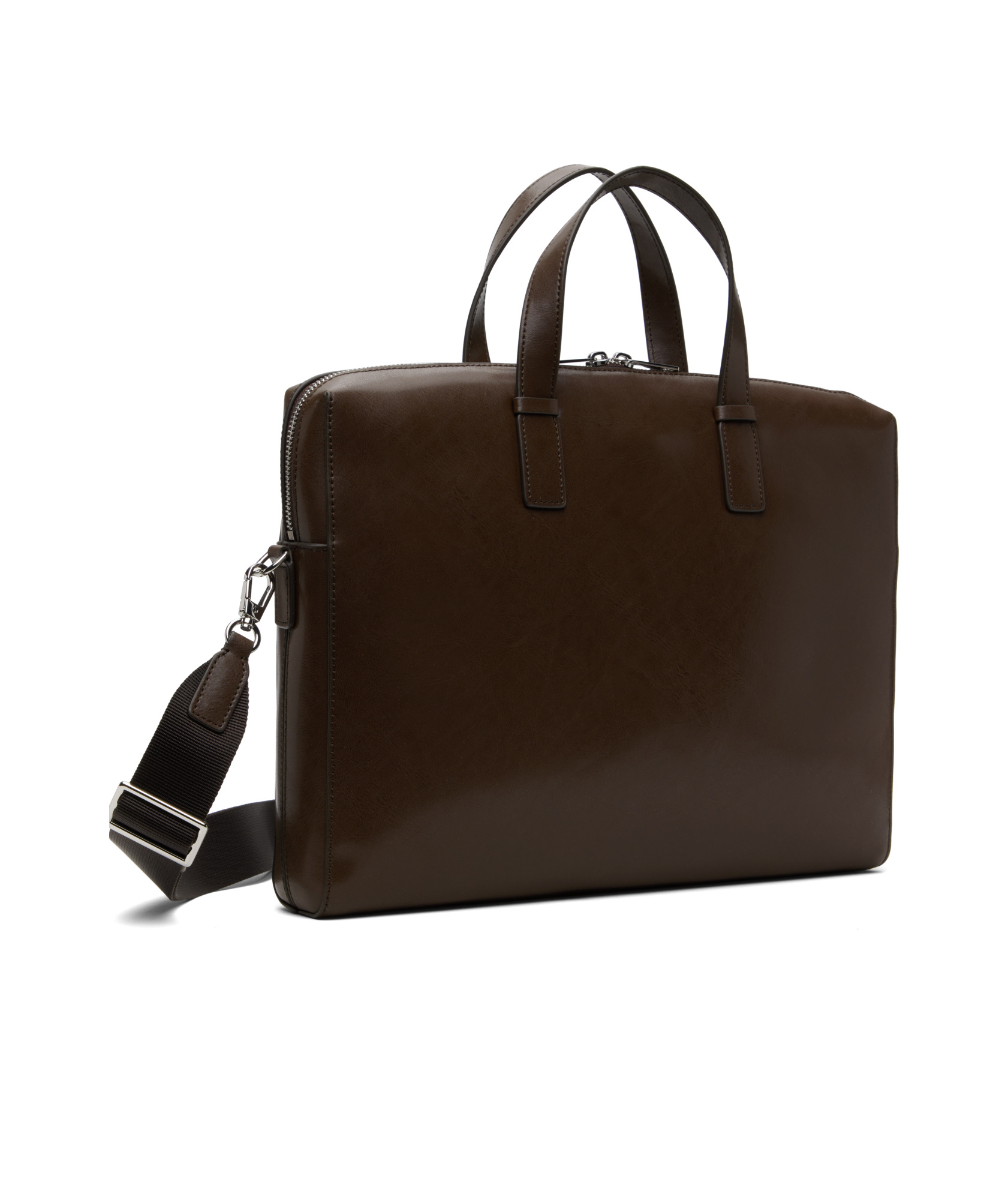 Paul Smith Zipper Crossbody Bag In Brown