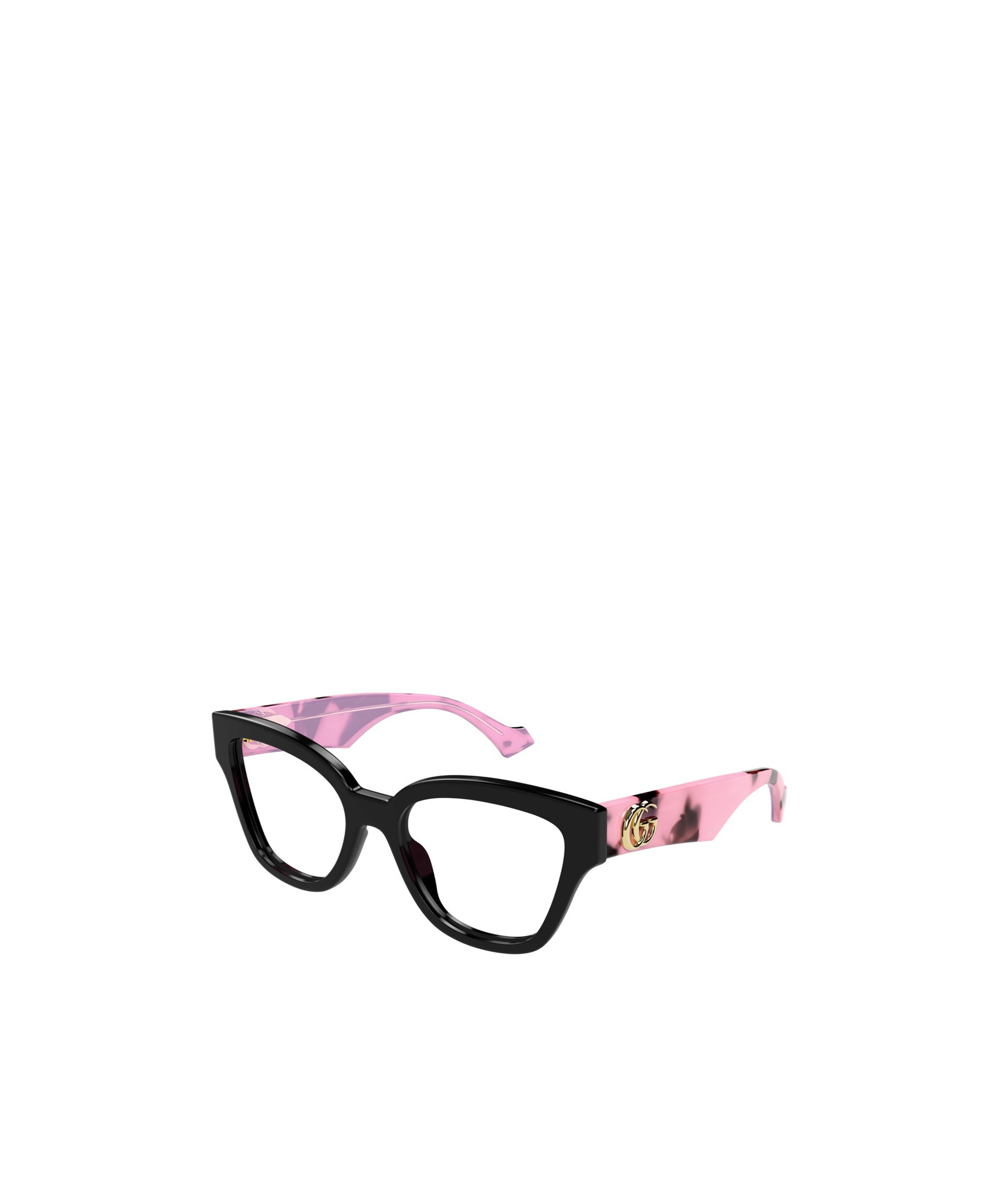 Gucci Eyewear Cat Eye Frame Glasses In Black