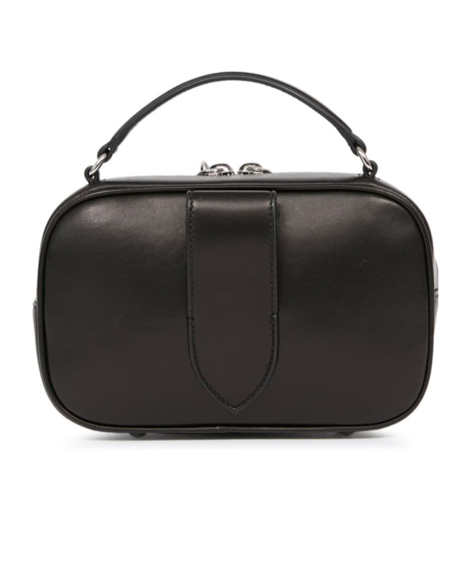 Maison Margiela Women Glam Slam Trapezoid Crossbody Bag In Black