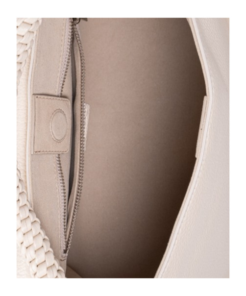 Shop Orciani Flip Shoulder Bag In Nude