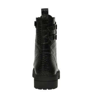 Balmain Laced Boots In Black