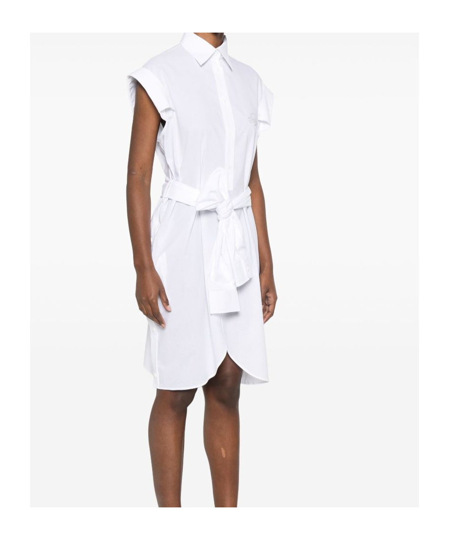 Moschino Shirt Mini Dress In White
