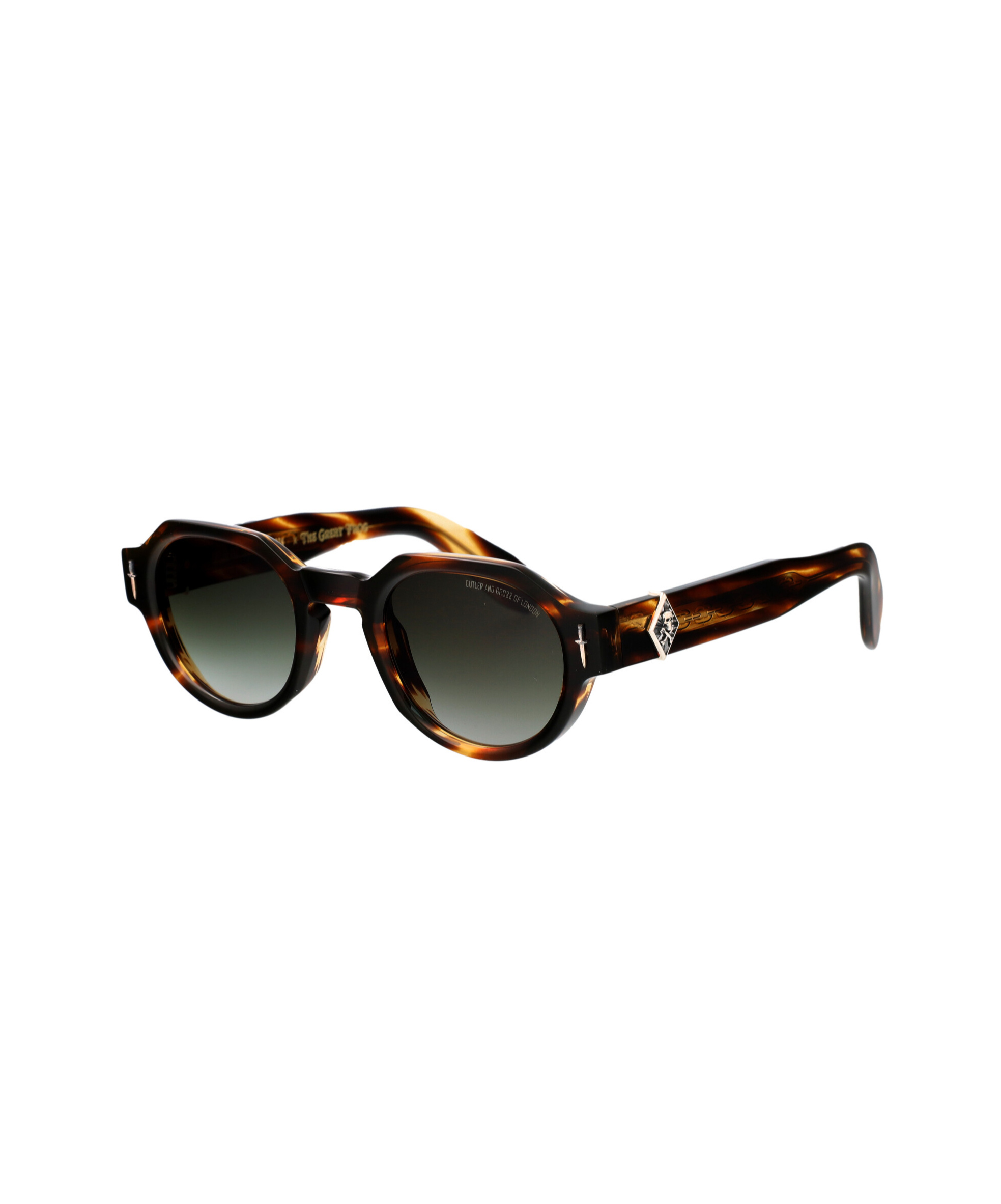 Cutler Gross The Great Frog Round-frame Sunglasses In Black
