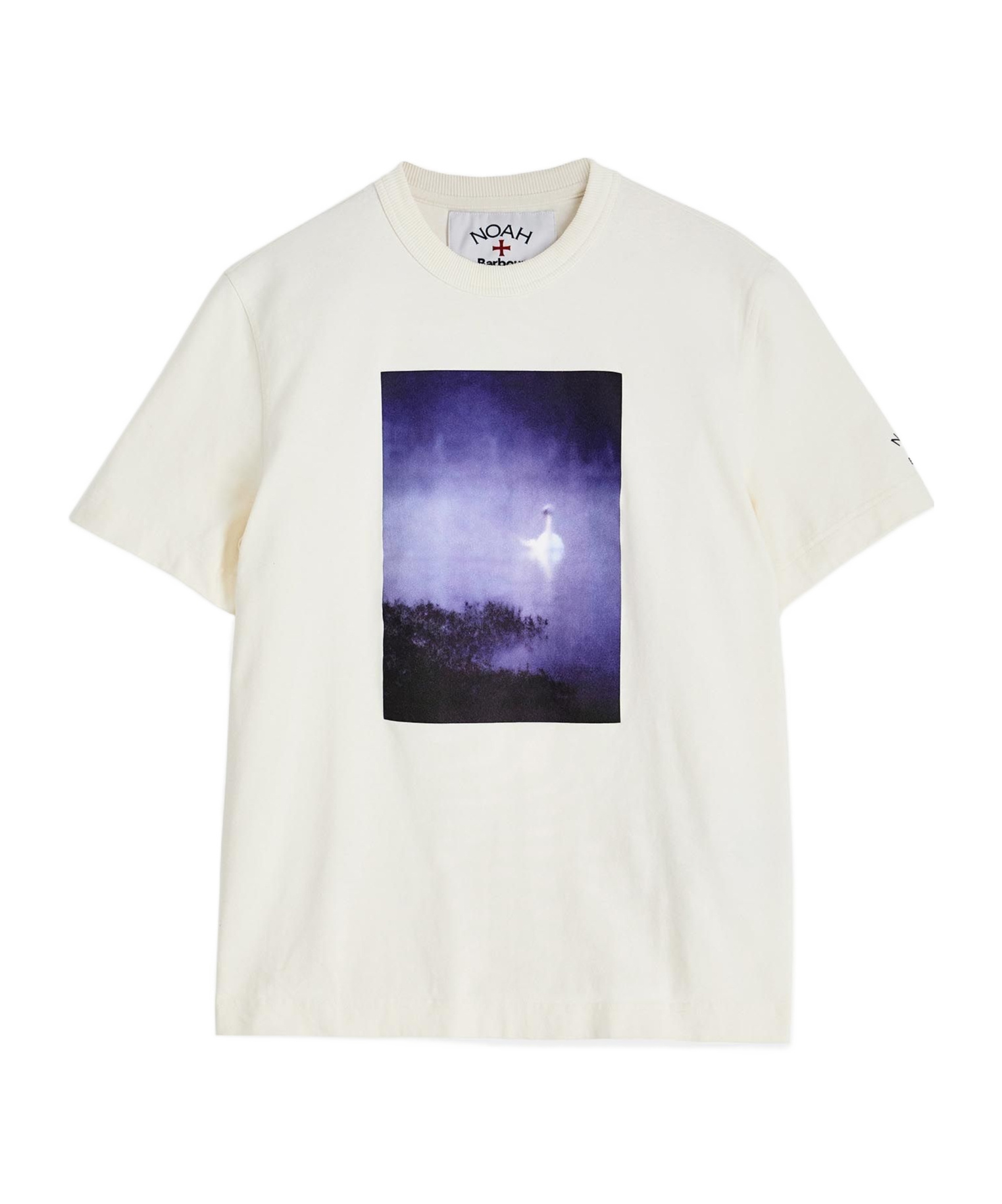 Shop Barbour X Noah Archive T-shirt In White