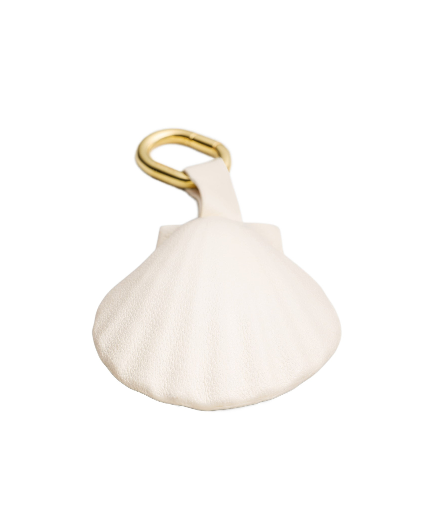 Celine Charms Shell Pendant In White