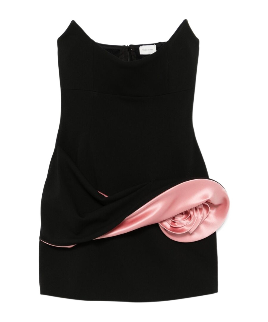 Magda Butrym Strapless Mini Dress In Black
