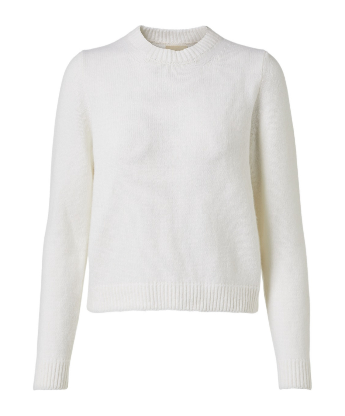 Khaite Leta Cashmere Sweater In White