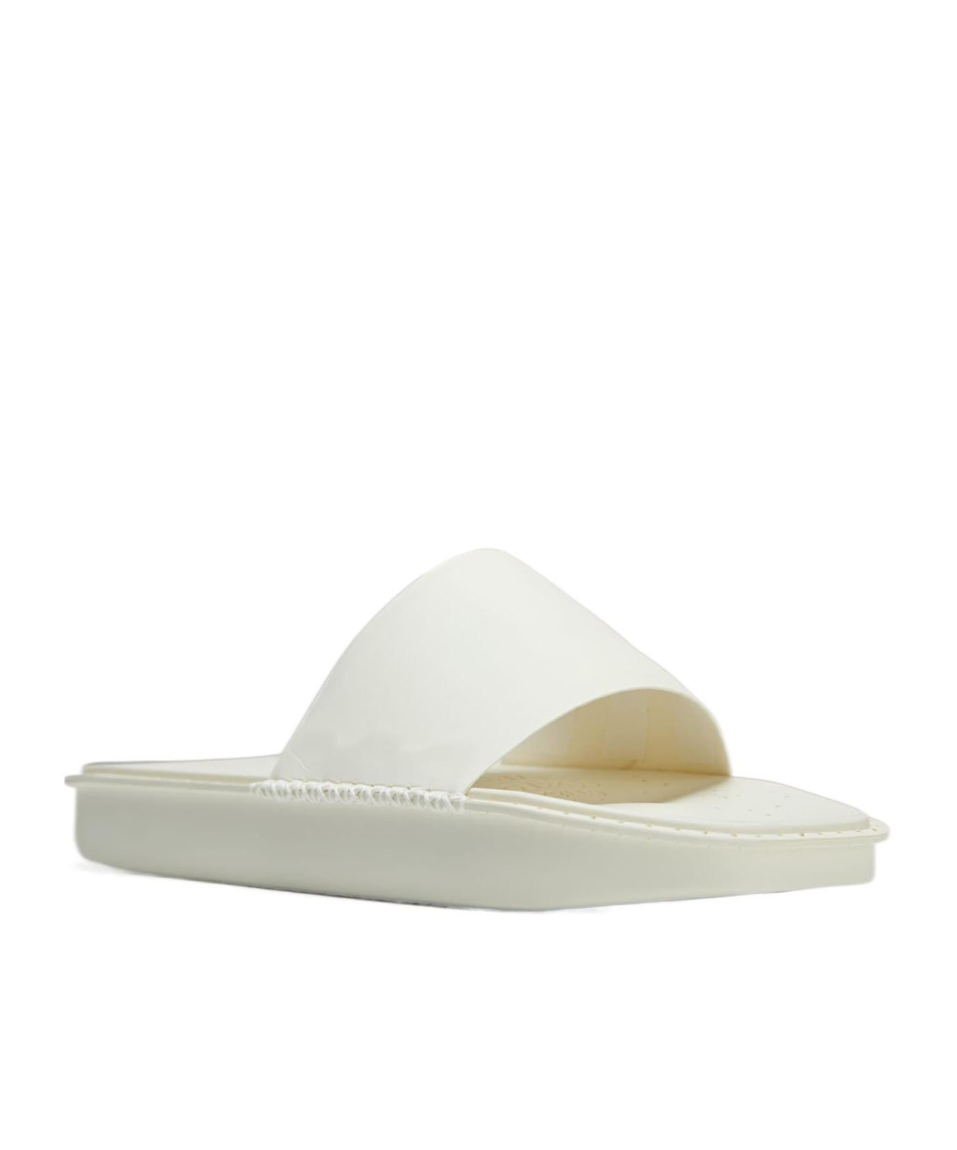 Y-3 Water Slides In White
