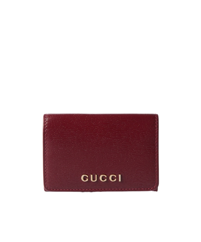 Gucci Folding Clip In Red