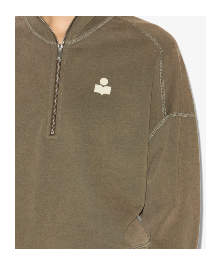 Isabel Marant Étoile Ross Sweatshirt In Green