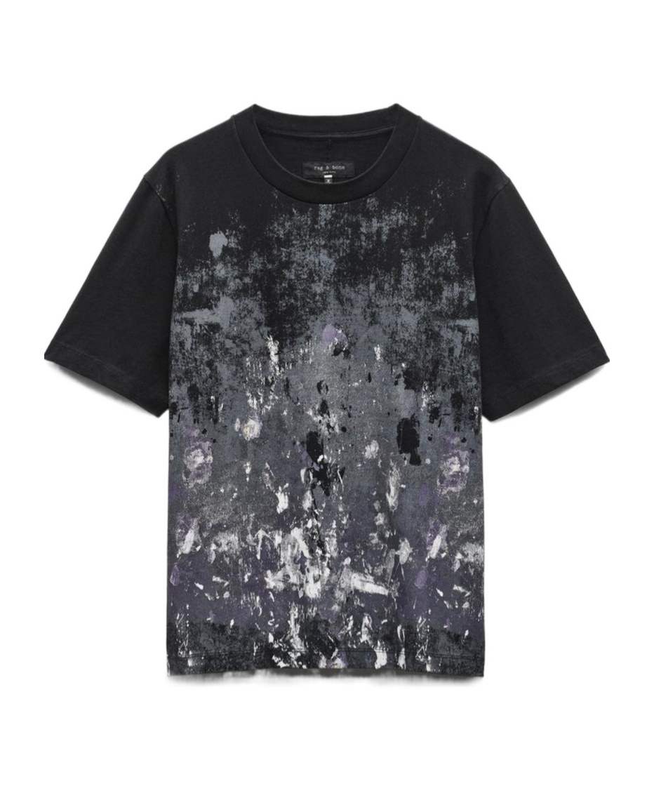 Rag & Bone Relaxed Fit Paint Splatter T-shirt