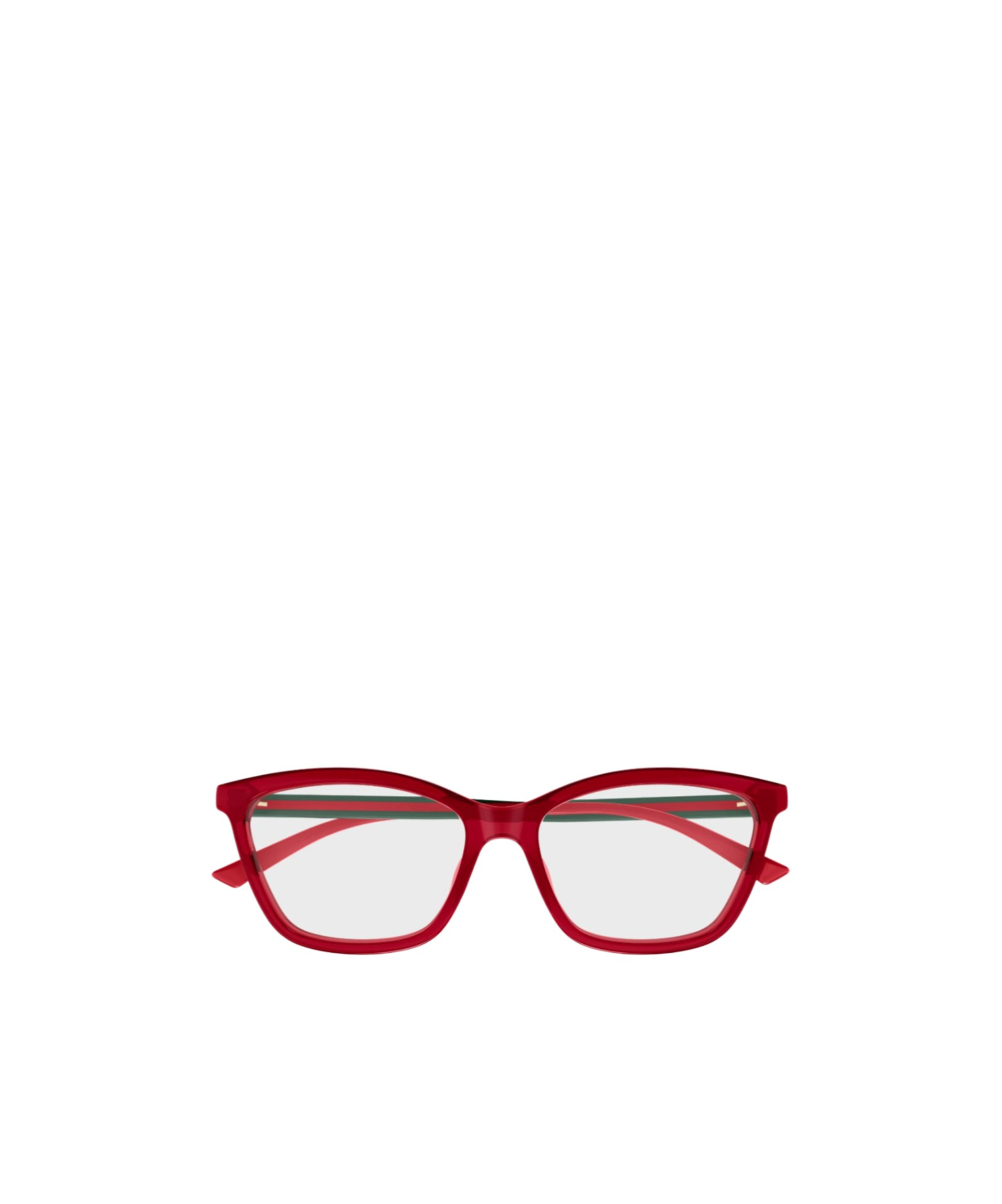 Gucci Geometric Frame Plain Mirror In Brown
