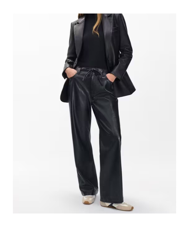 Rag & Bone Casual Pants With Belt Loops In Black