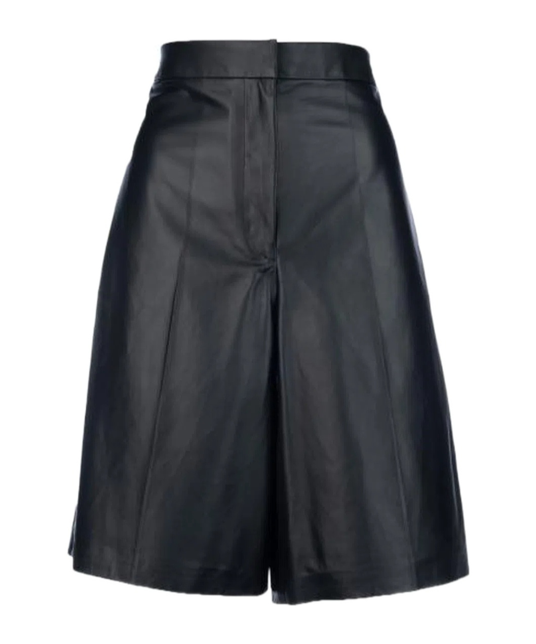 Fabiana Filippi High Waist Pleated Wide Leg Shorts In Black
