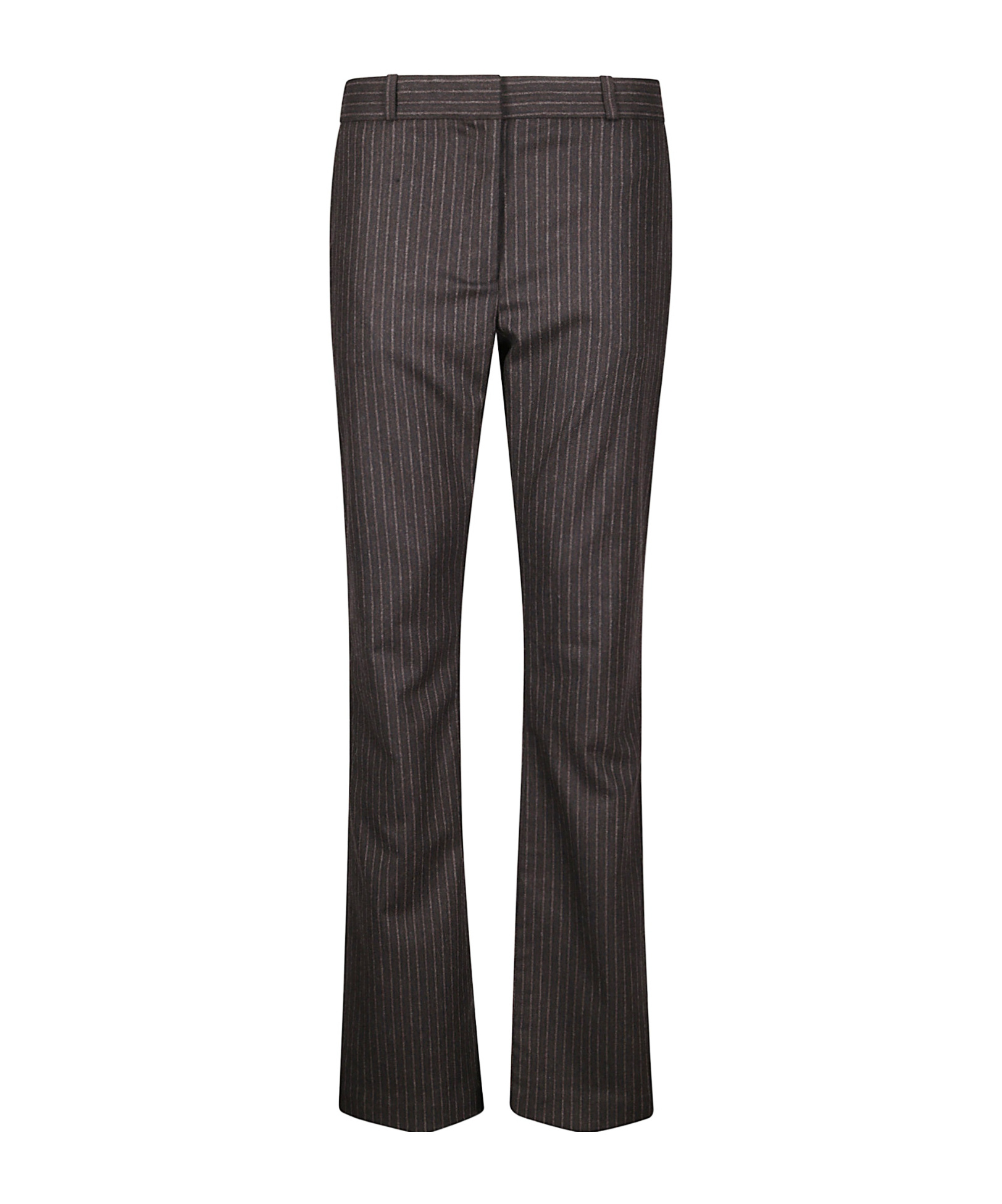 Coperni Pinstriped Straight-leg Trousers In Black