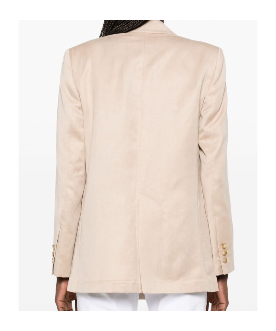 ALYSI LAPEL LONG-SLEEVED SUIT JACKET