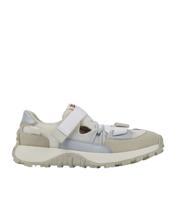 Camper Drift Trail Touch-strap Sneakers In White