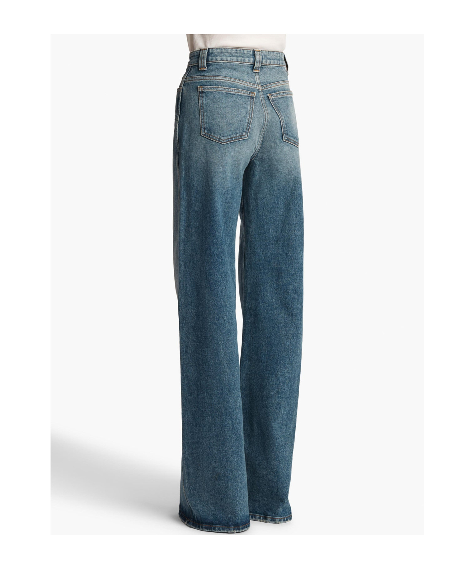 KHAITE FLARED JEANS