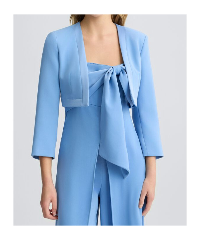 Liu •jo Cropped Envers Satin Jacket