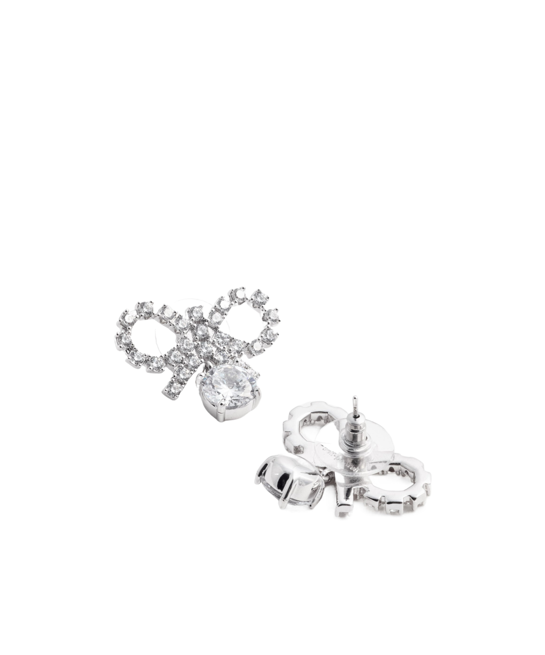 Self-portrait Micro Bow Earrings