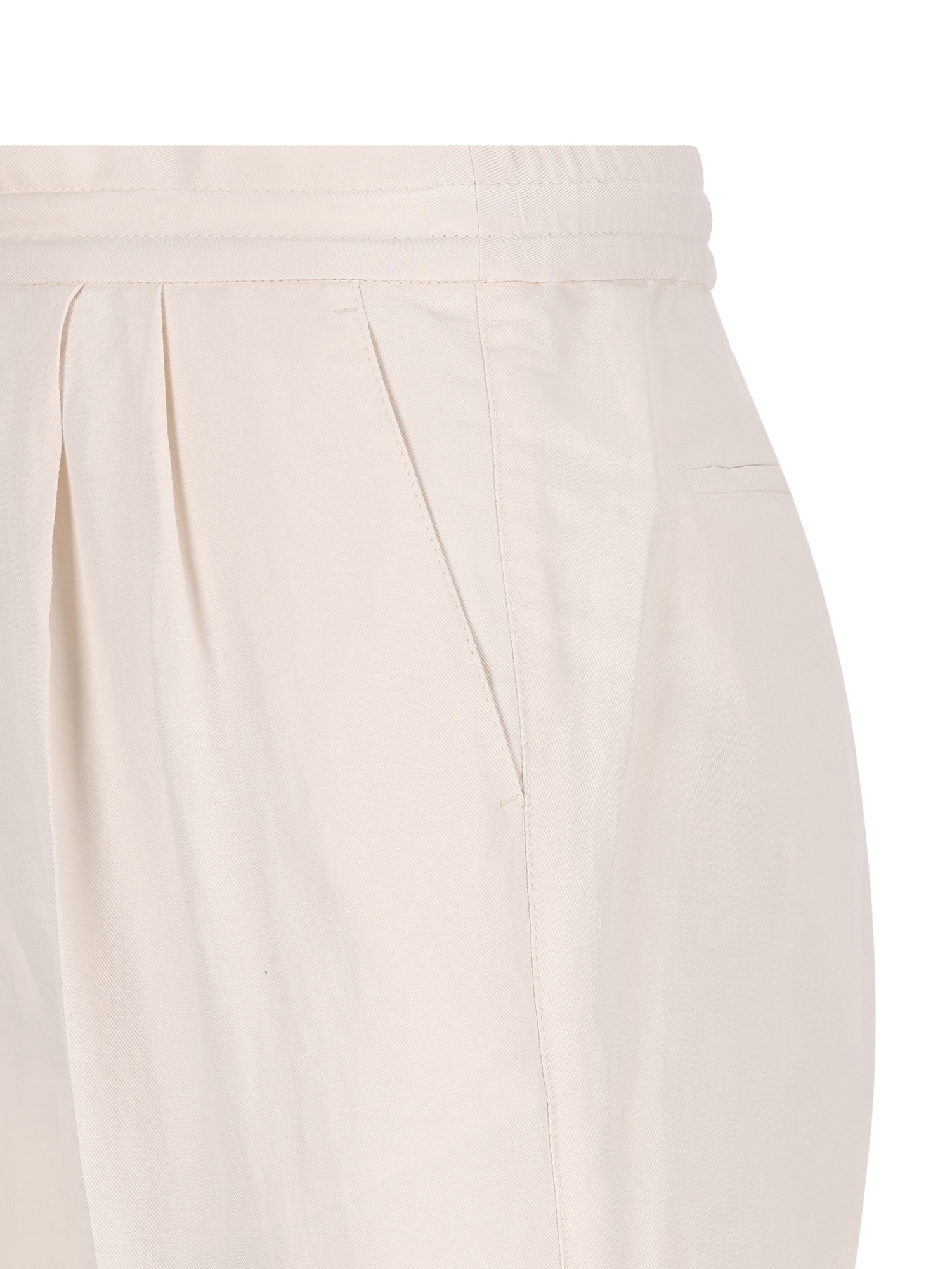 BRUNELLO CUCINELLI DRAWSTRING-WAIST TROUSERS