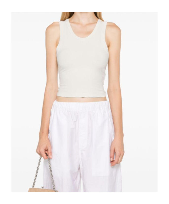 Shop Entire Studios Cropped Top In White