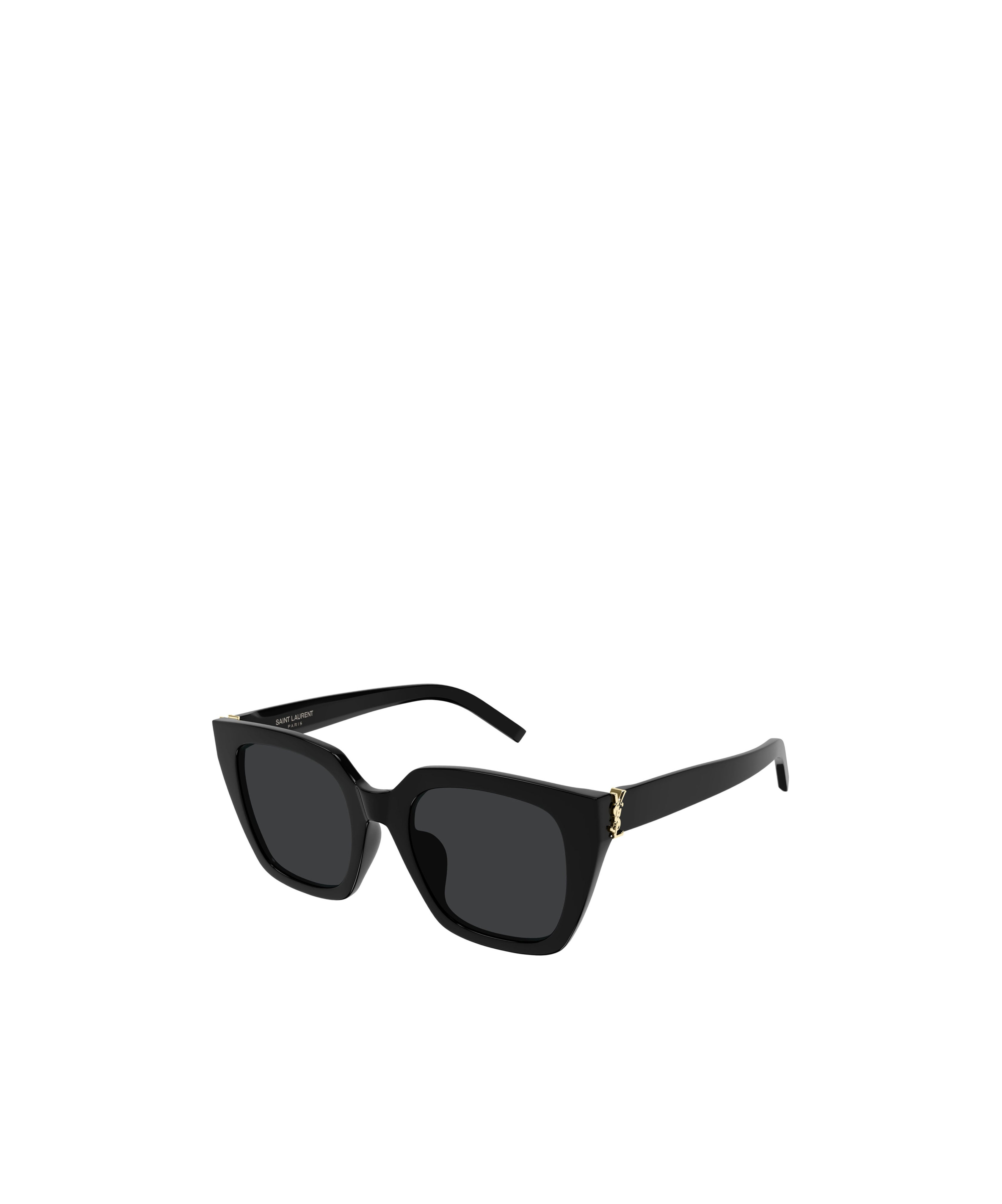 Shop Saint Laurent Sl M143 Sunglasses In Black