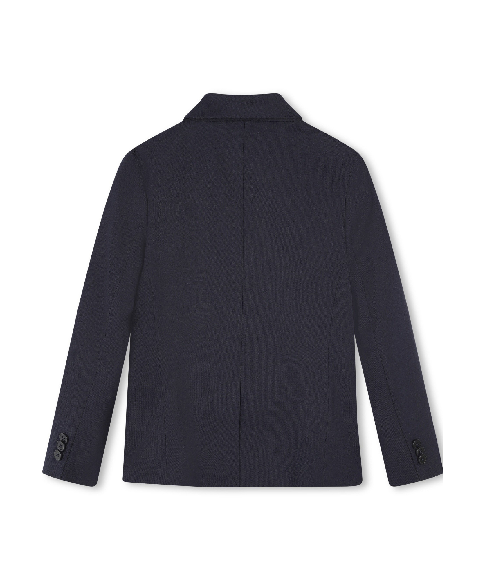 Hugo Boss Notched-lapel Single-breasted Blazer In Black