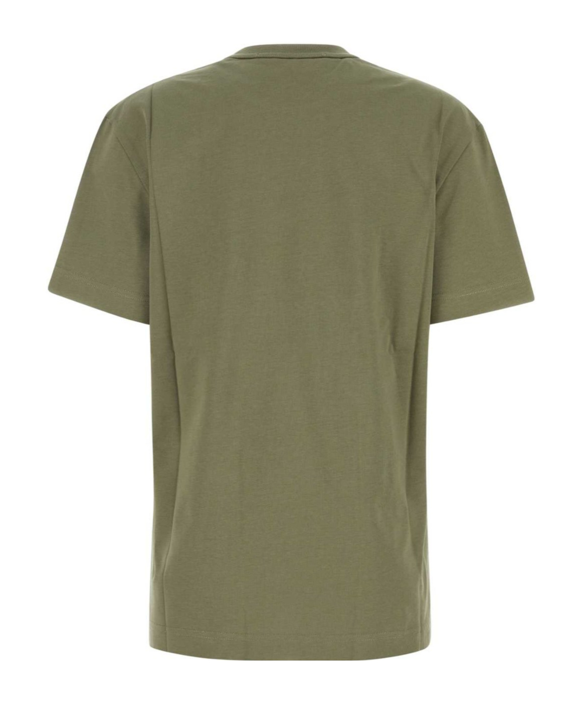 Alexander Wang Dollar Bill-debossed T-shirt In Green