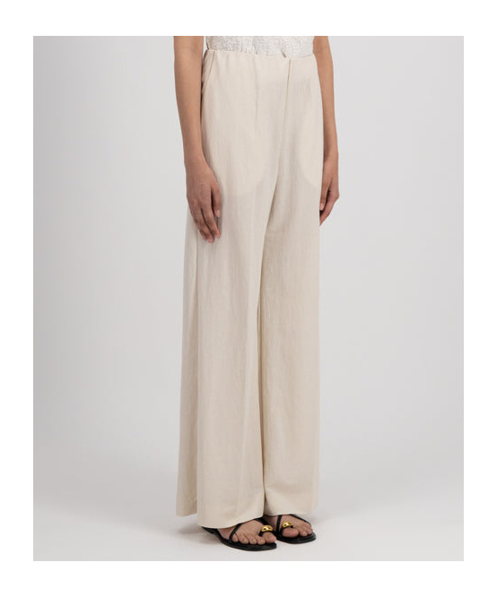 HARRIS WHARF LONDON FLARED TROUSERS