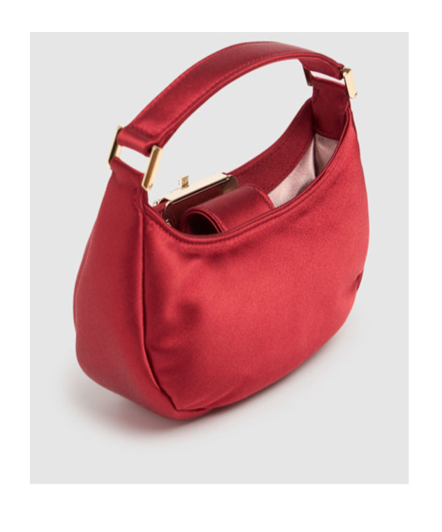 Shop Jimmy Choo Mini Edie Satin Hobo Bag