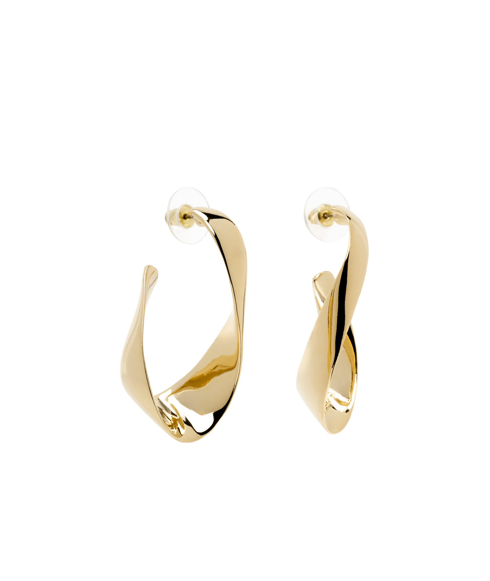 Isabel Marant Twisted Earrings In Yellow
