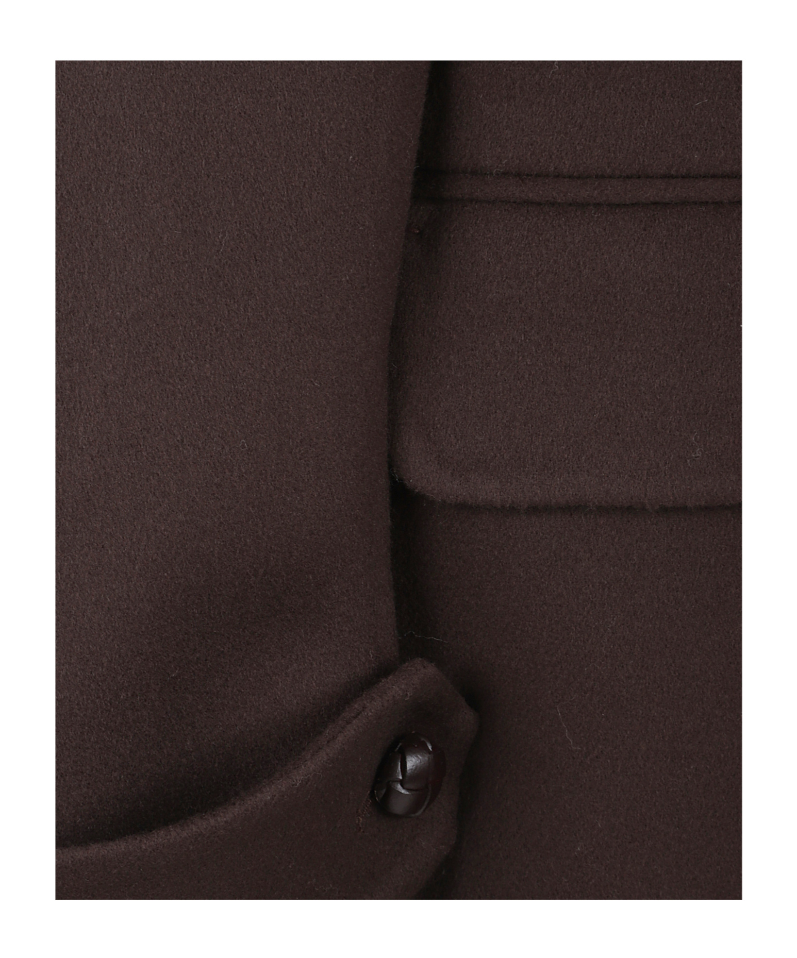 Ermanno Scervino Double-breasted Coat In Brown
