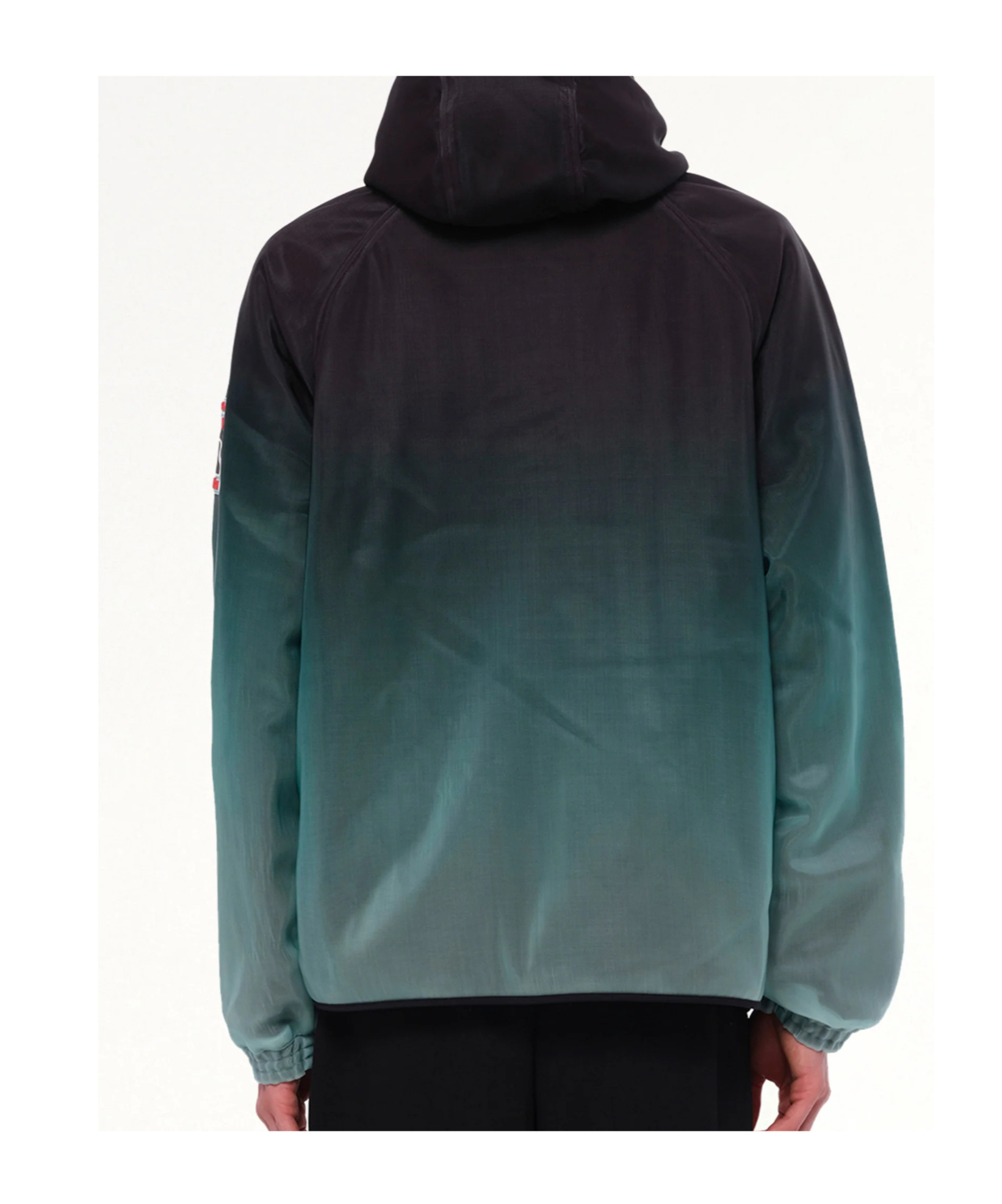 Casablanca Ombre-effect Hooded Jacket In Multi