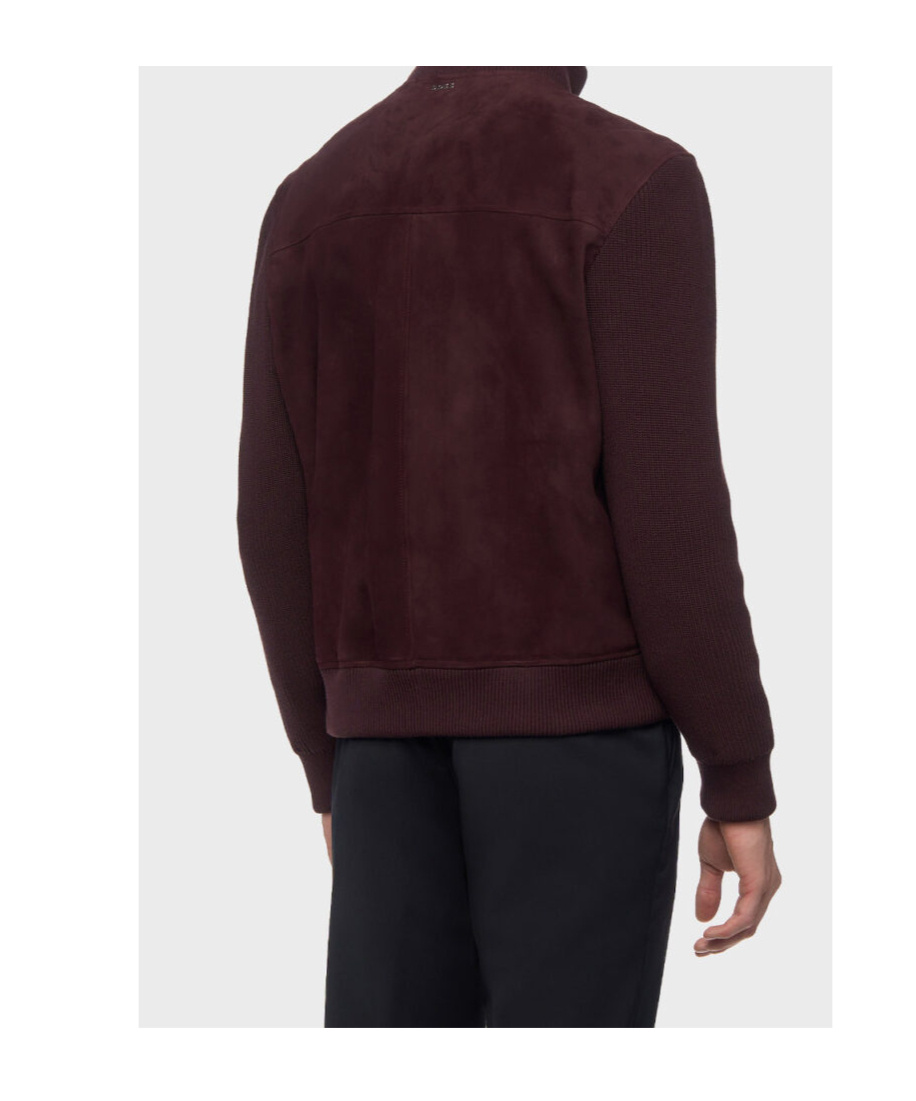 Hugo Boss Long Sleeve Casual Jacket In Black