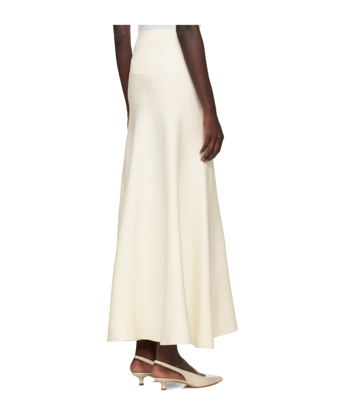 THE FRANKIE SHOP GABRIELLE MIDI SKIRT