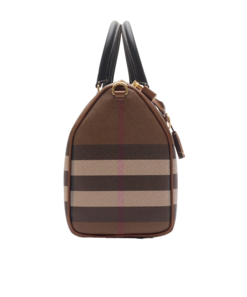 Burberry Medium Check Satchel Bag