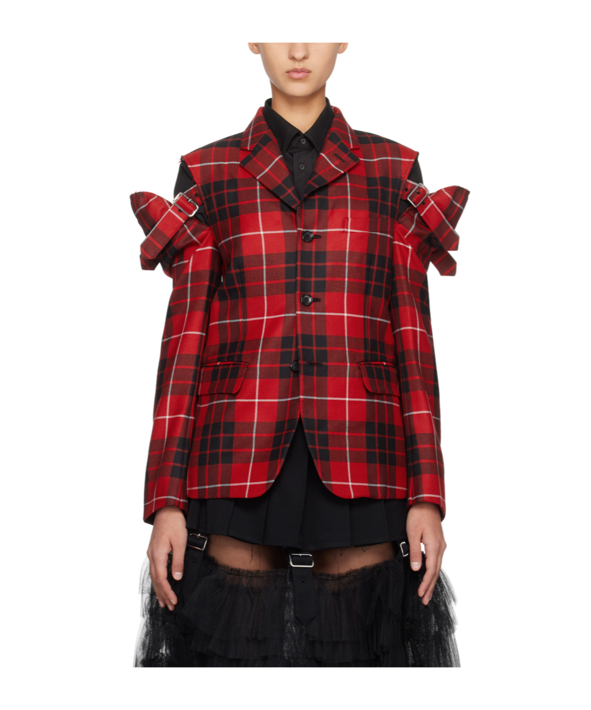 COMME DES GARÇONS PLAID CASUAL JACKET
