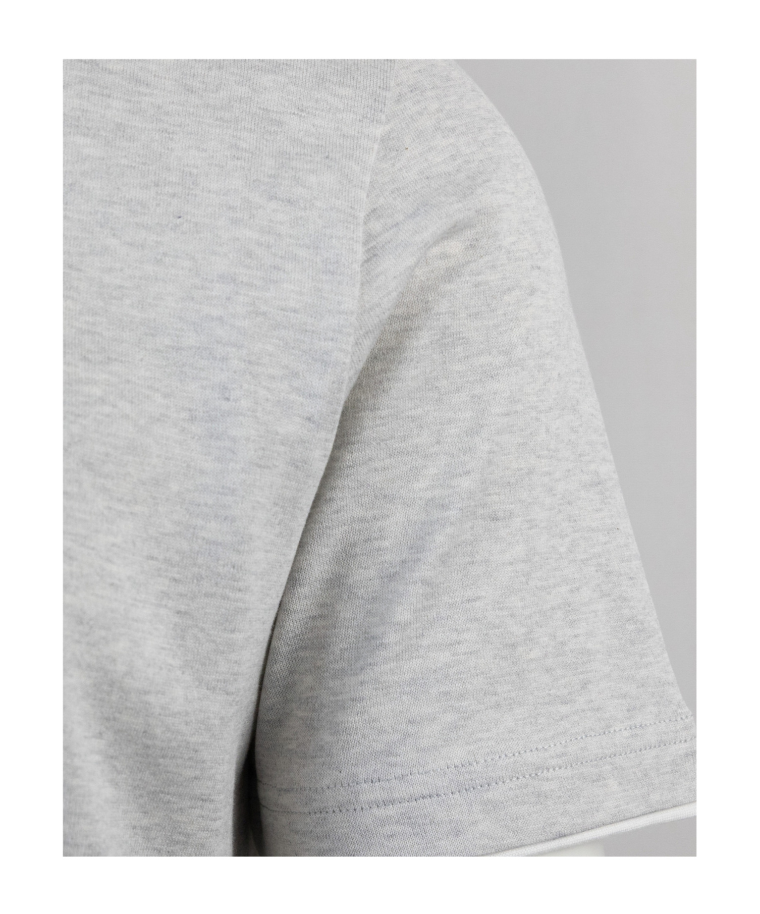 Eleventy Grey Crew Neck T-shirt In Gray