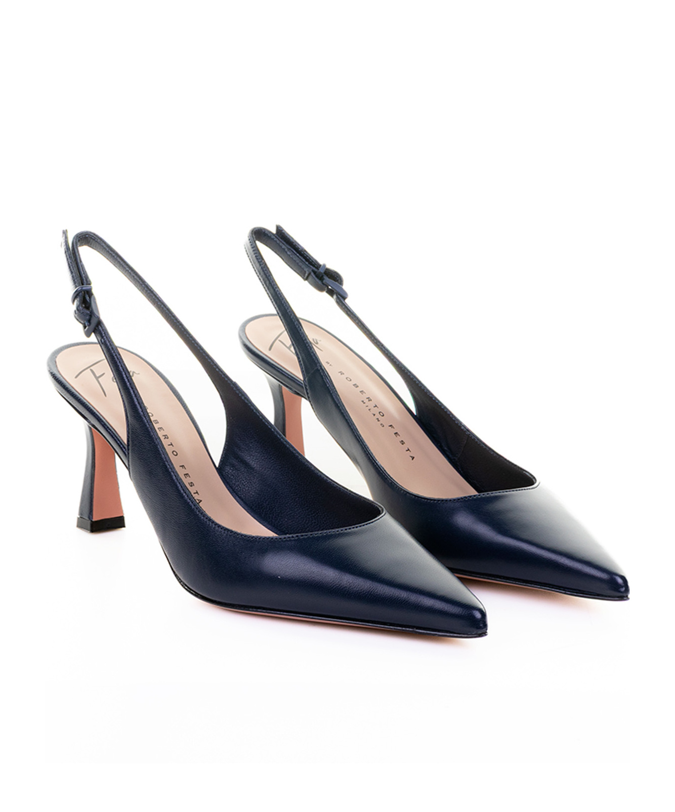 ROBERTO FESTA POINTED HIGH HEEL SANDALS