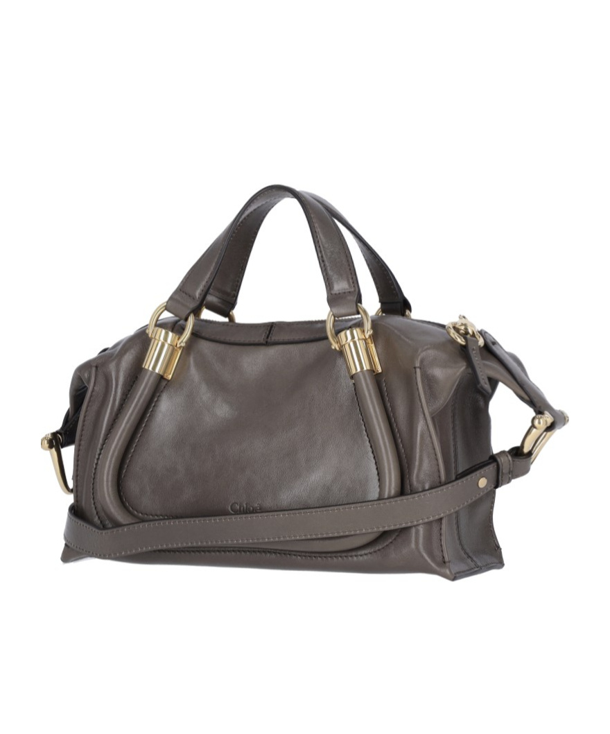 Chloé Black Paraty 24 Small Satchel In Black