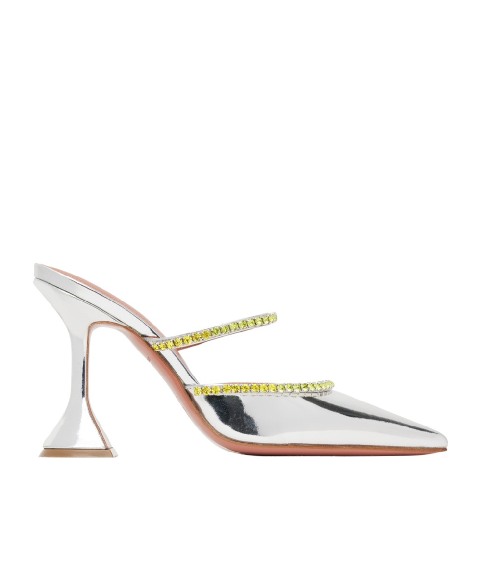 AMINA MUADDI GILDA STRAPPY HIGH-HEELED SANDALS