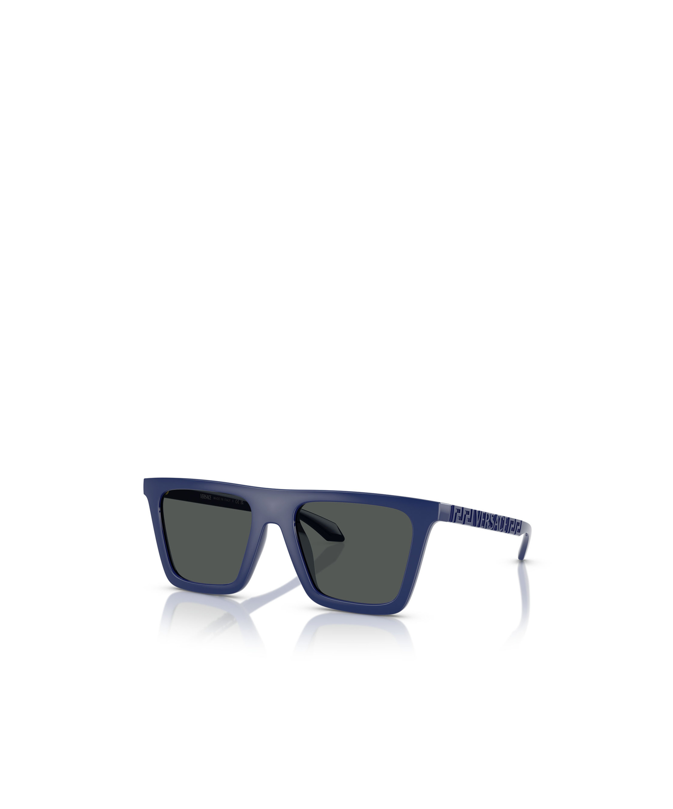 Versace Square-frame Sunglasses In Black