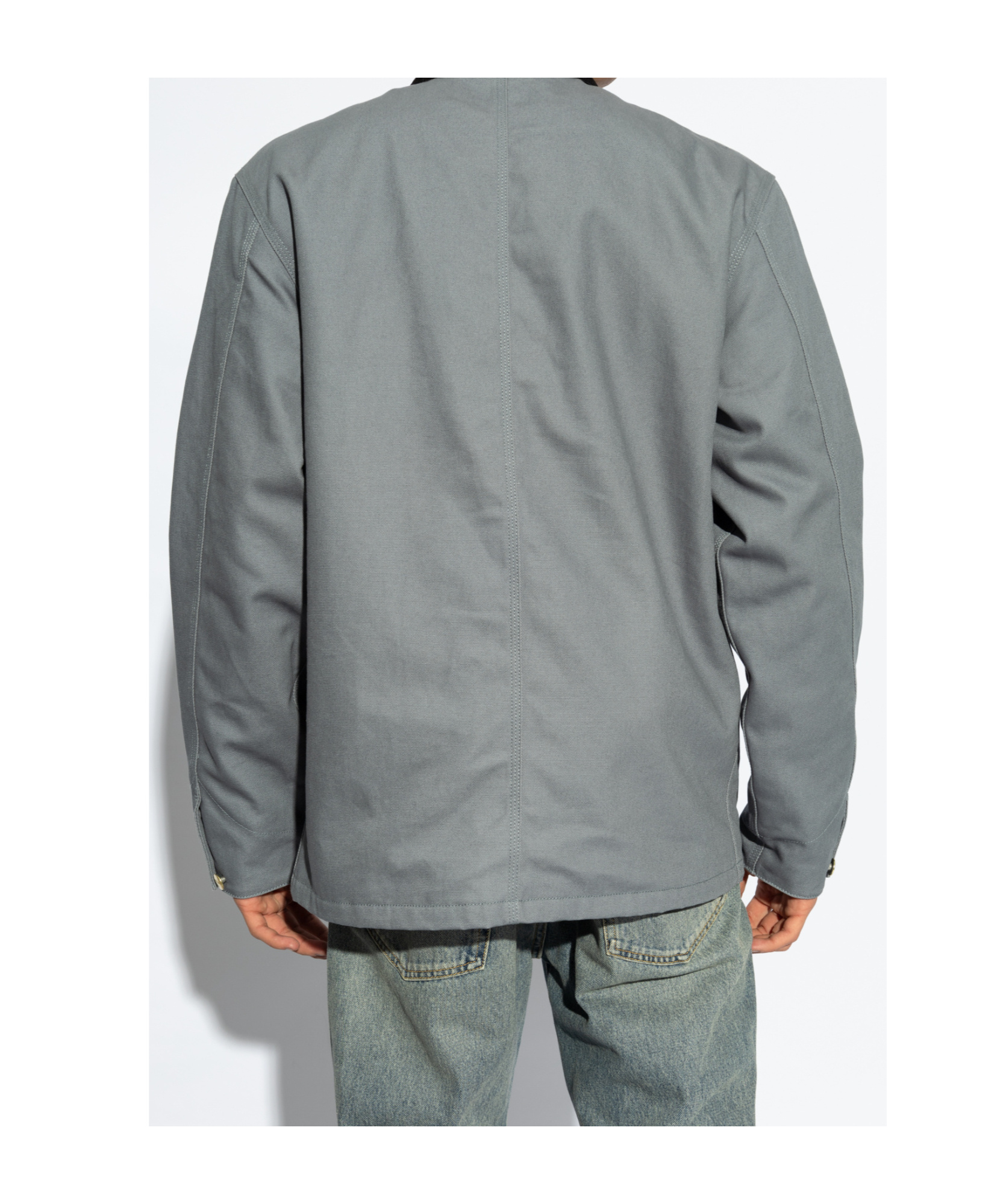 Carhartt Wip Michigan Coat In Gray