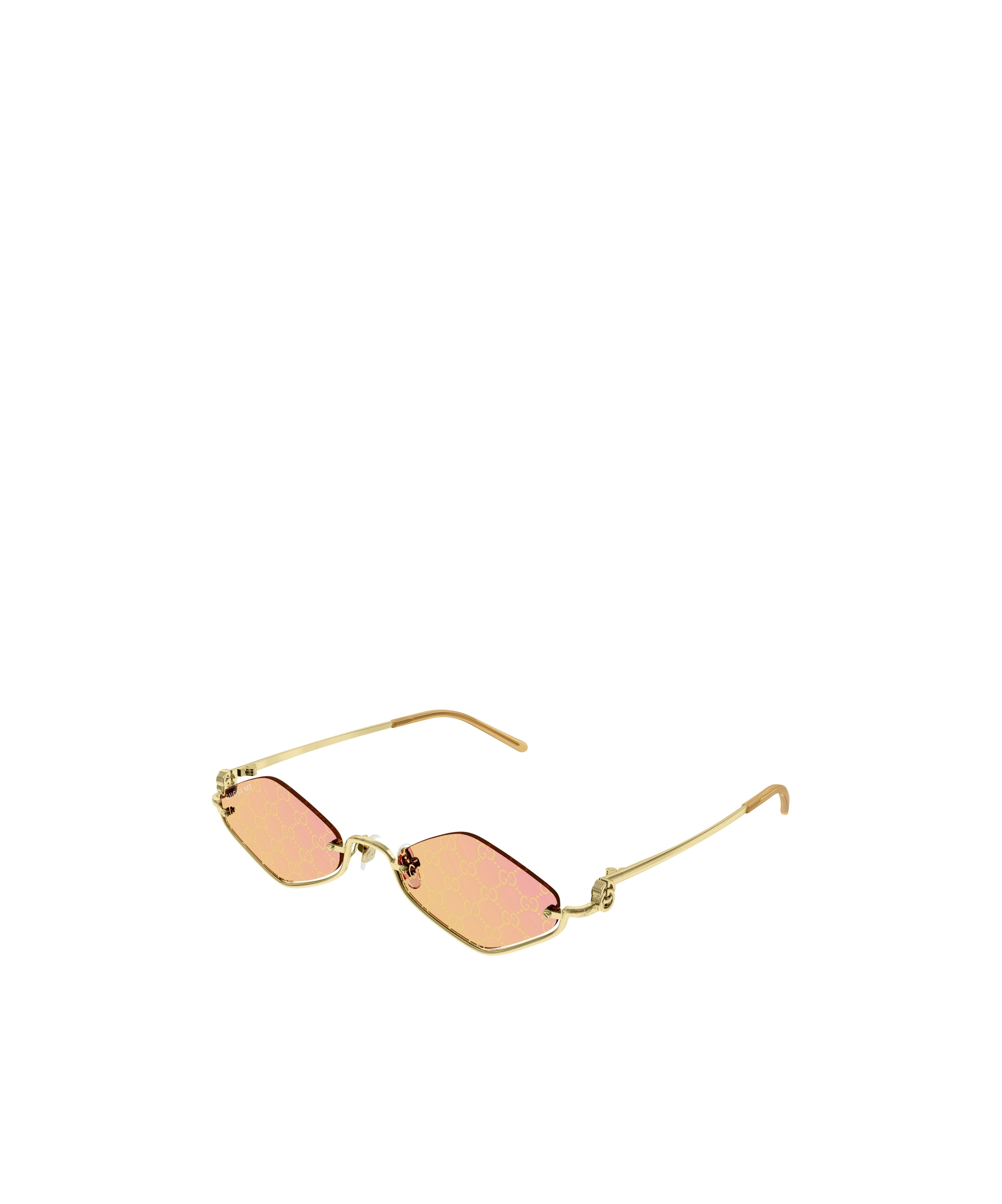 GUCCI GEOMETRIC-FRAME SUNGLASSES