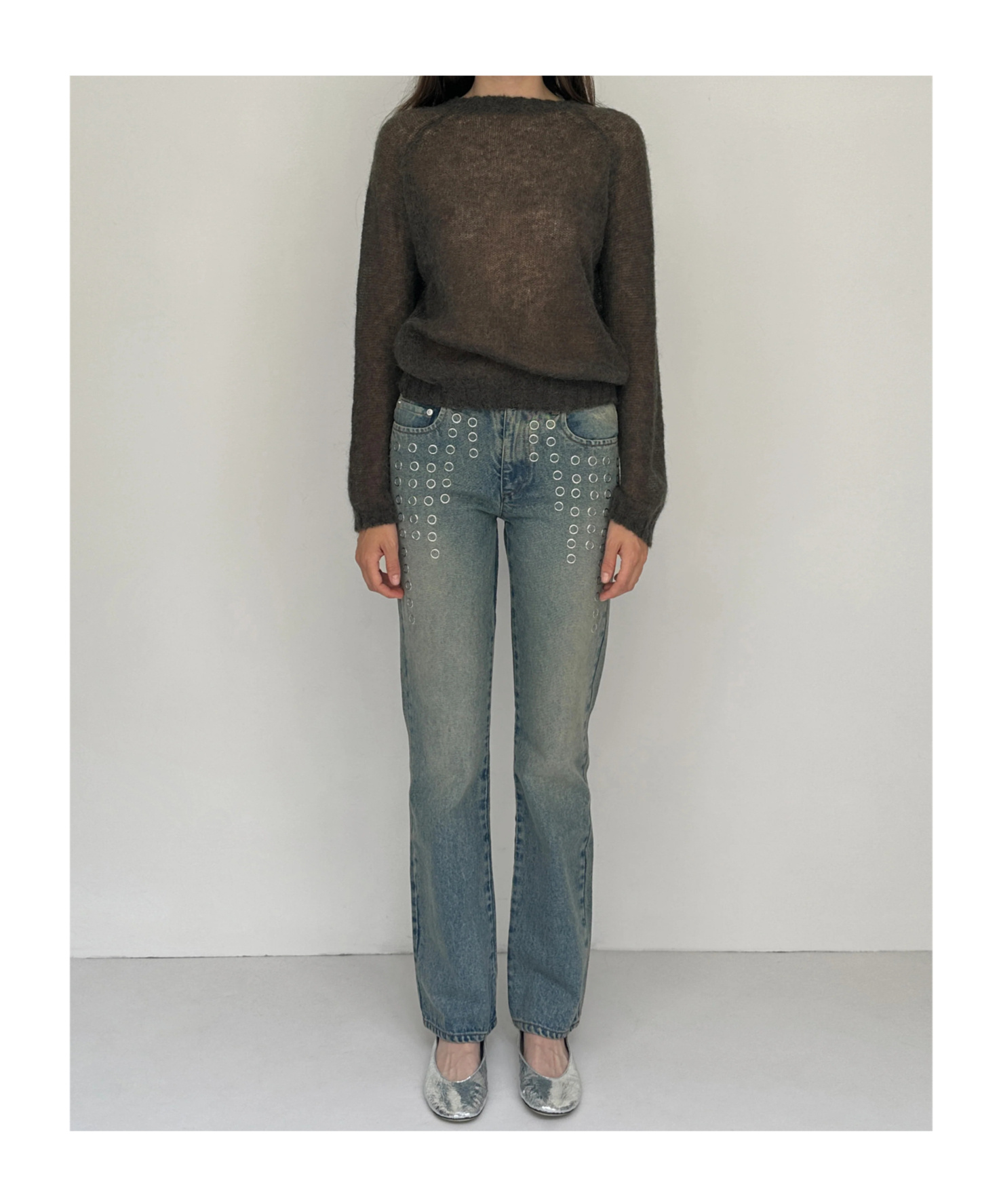 Gimaguas Jeans With Belt Loops In Blue
