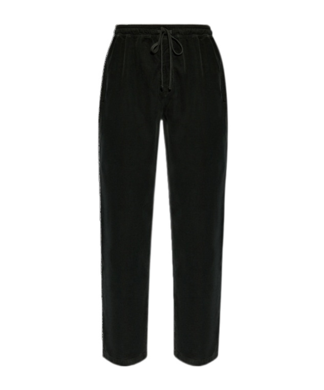 Isabel Marant Drawstring Casual Pants In Black