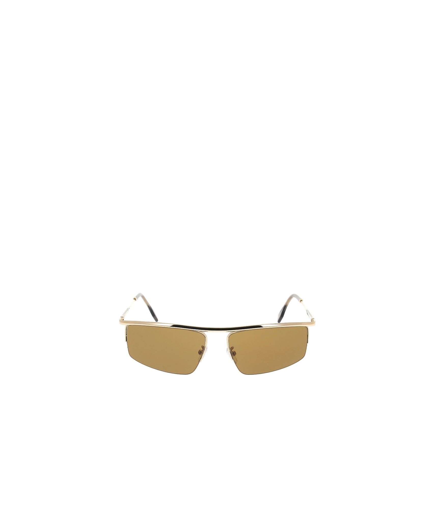Fendi Eyewear  Travel Geometric Frame Sunglasses In Nude
