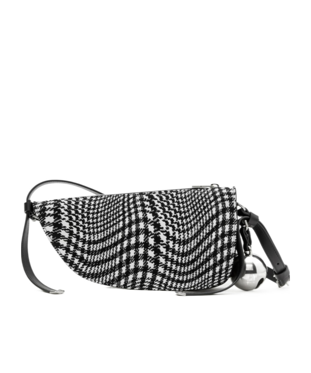 Burberry Mini Shield Shoulder Bag In Black