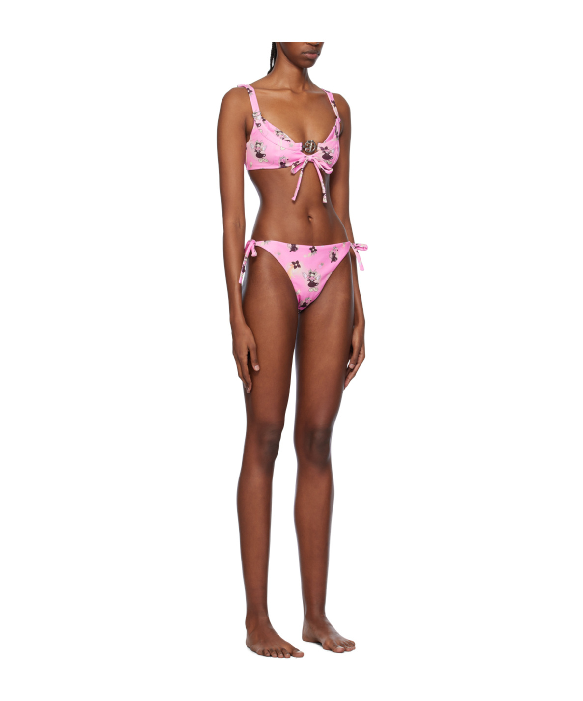 Chopova Lowena Suski Bikini In Brown